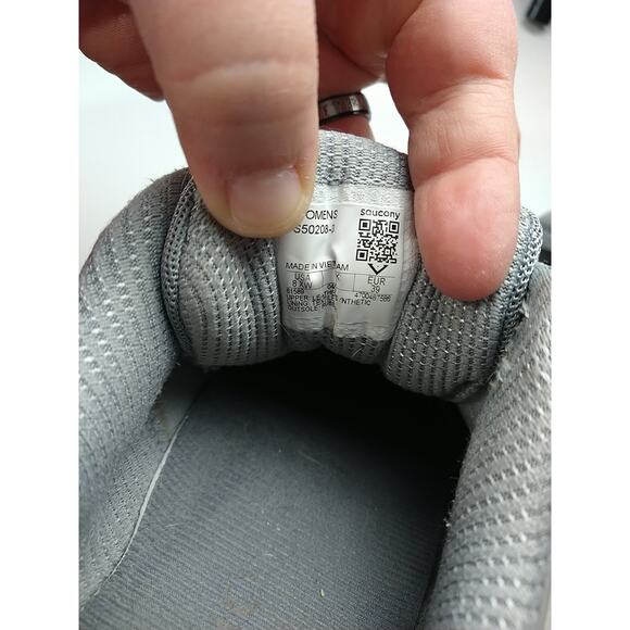 Saucony Integrity Walker 3, Women Sz 8XW (Ex Wide) Gray Lace Low Comfort - Picture 9 of 12